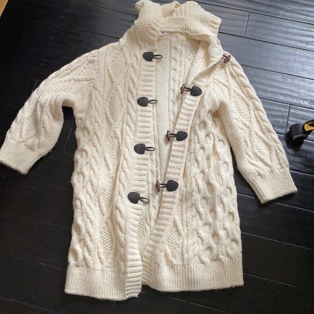 Mango cable knit sweater